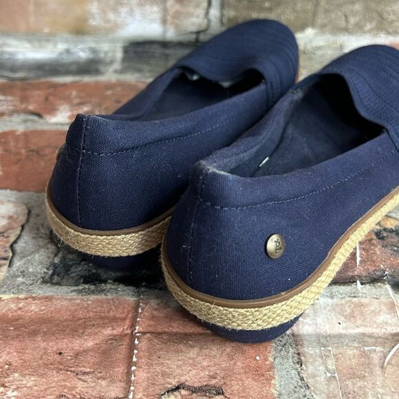 5 for $25🔥Grasshoppers Navy Quinn Wedge Comfort Shoes Size 7 - Picture 4 of 7